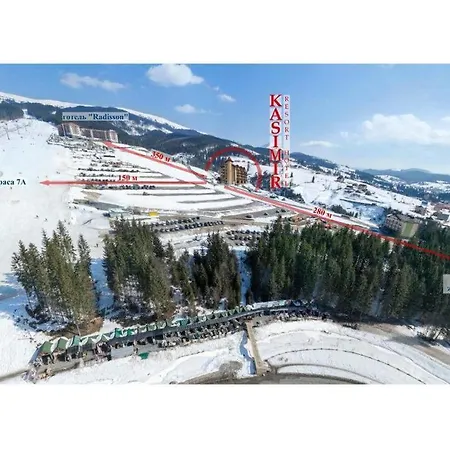 Hotel Kasimir Private 611, 612 Bukovel